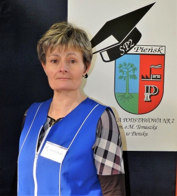 Danuta Becker- pracownik obsługi