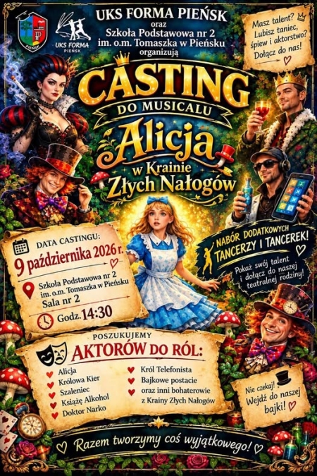 Masz talent? Lubisz scenę, muzykę, taniec?