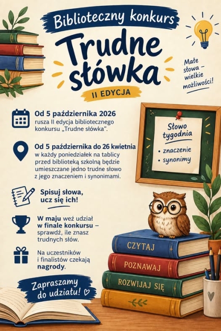 Uwaga Uczniowie z klas 4-8‼️