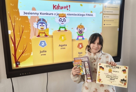 ? Jesienny konkurs z języka niemieckiego w klasach 7-8 – rozstrzygnięty! ??
