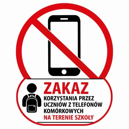 Szkoła bez telefonów - ważna informacja dla rodziców i uczniów