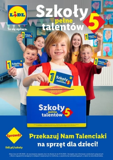 Kolejna akcja TALENCIAKI w sklepie LIDL.